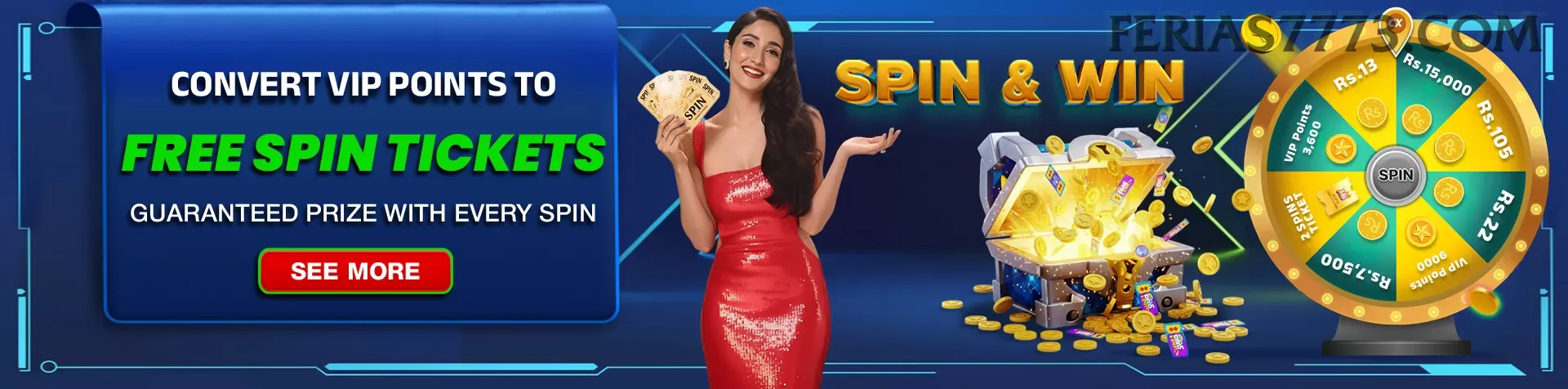 Slots com prêmios ferias777